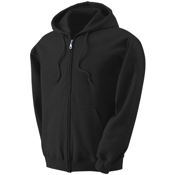 Zipper Plain Hoodies