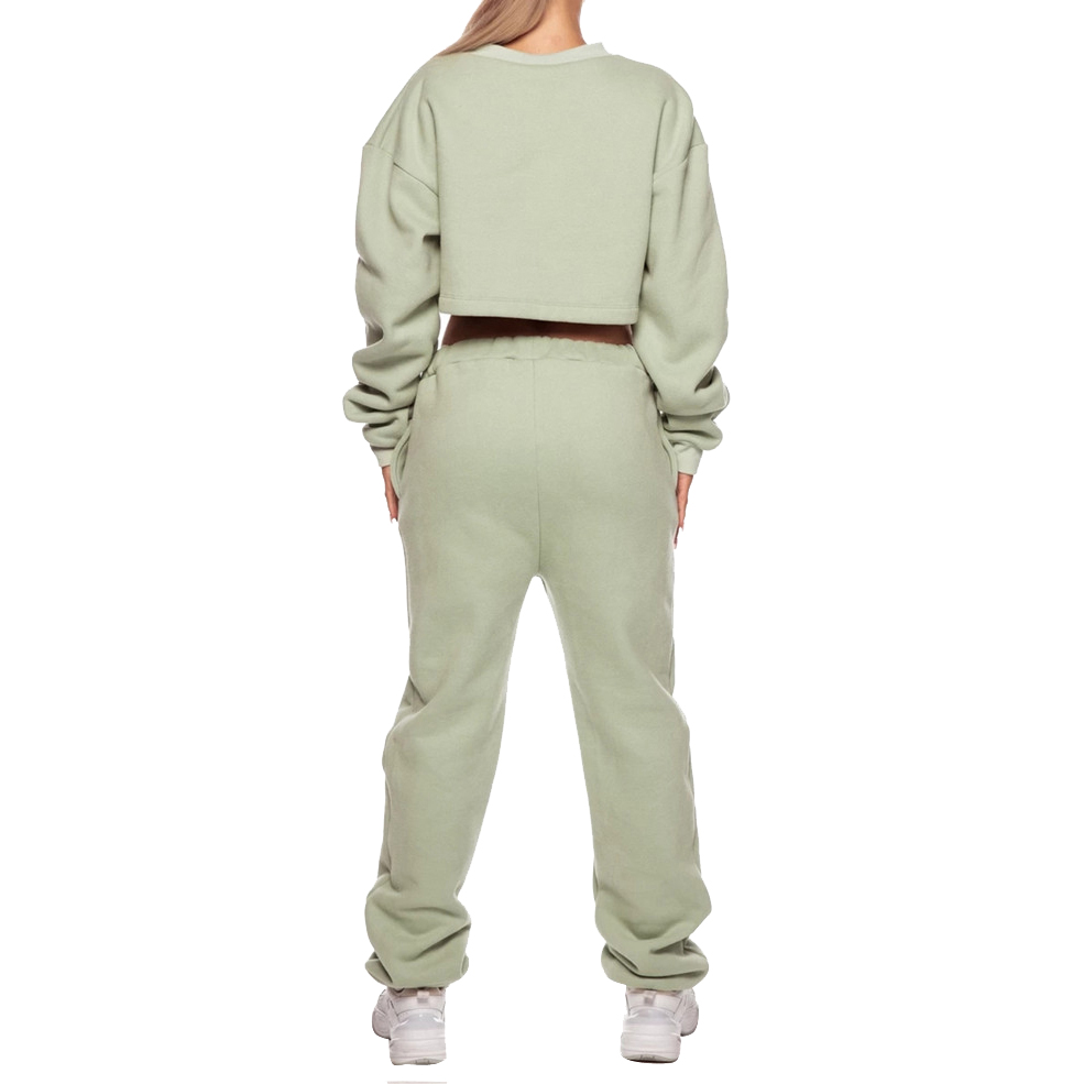 Crop Sweat & Jogger Set Women