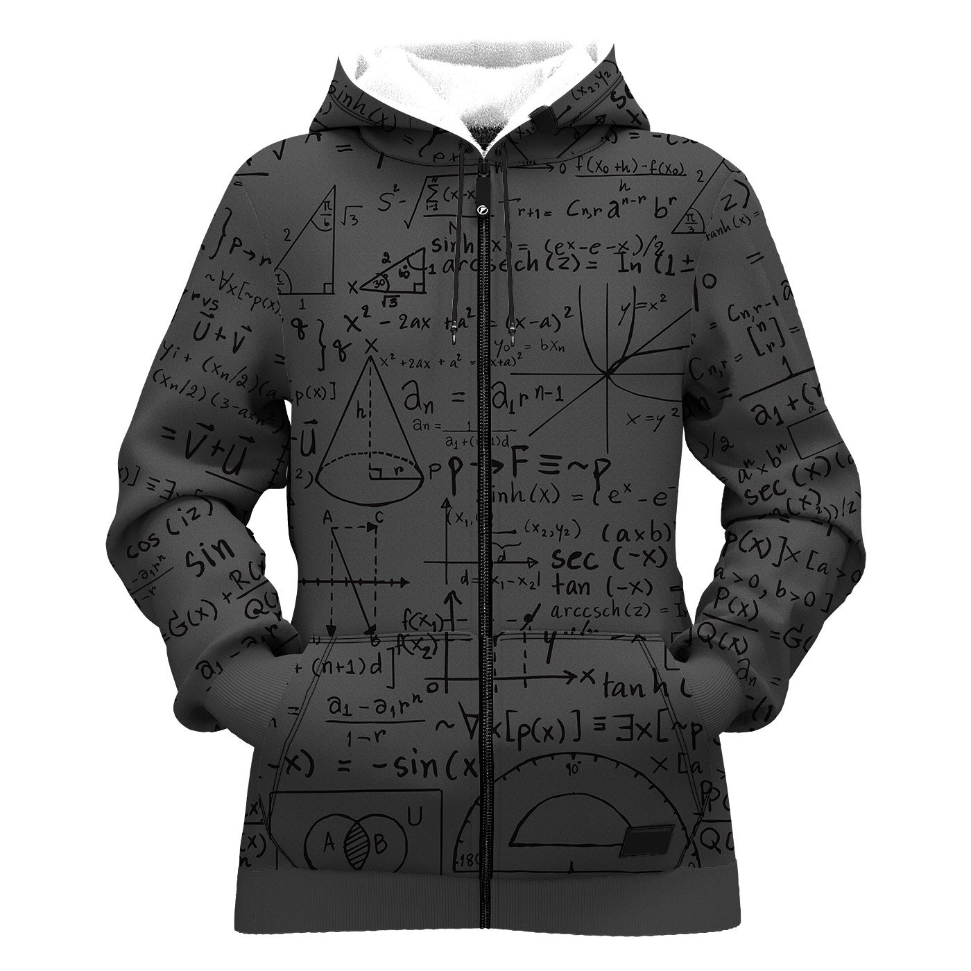 Mathematics Zipper Hoodies