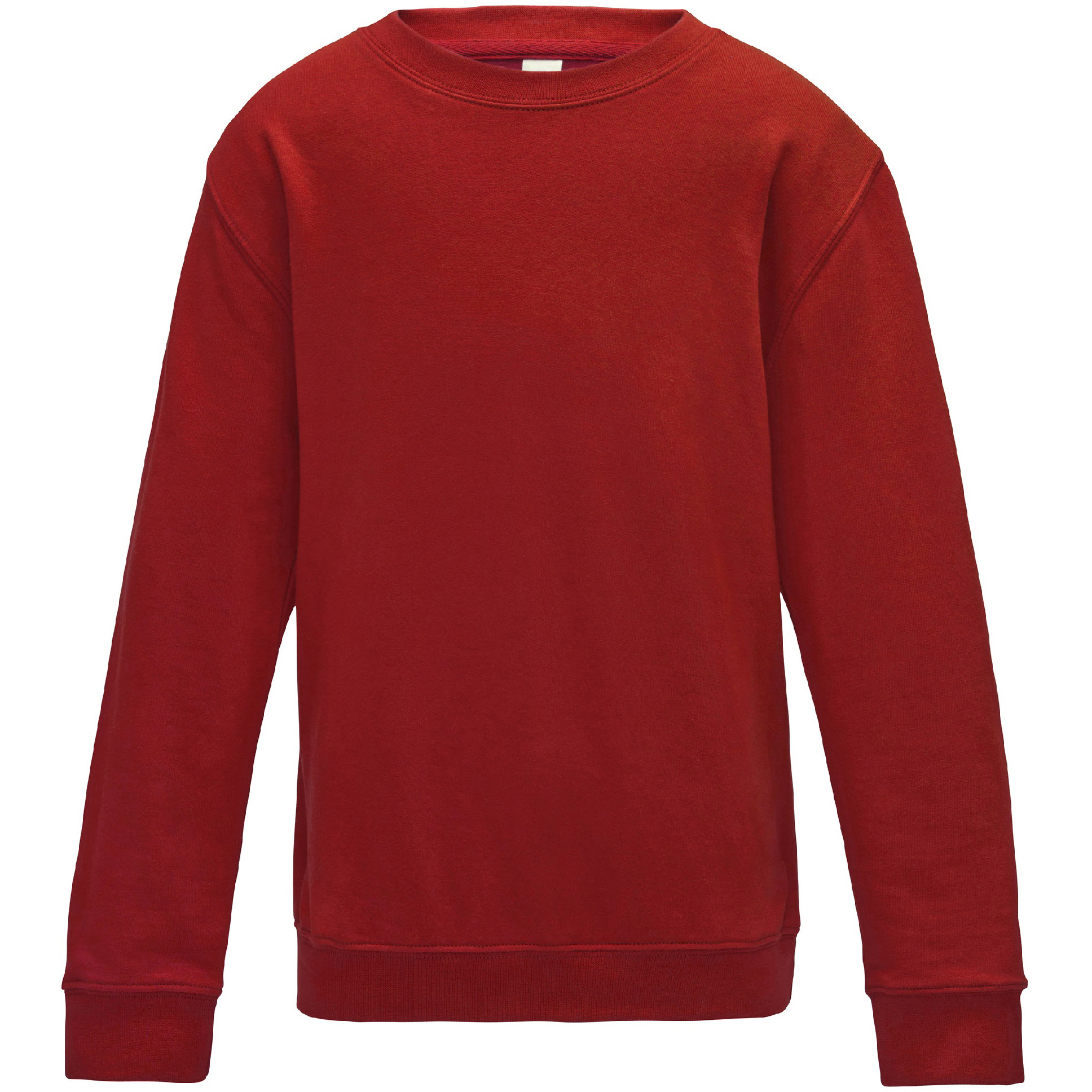 Solid Crewneck Sweatshirt